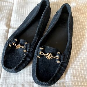 Tory Burch Navy Loafers